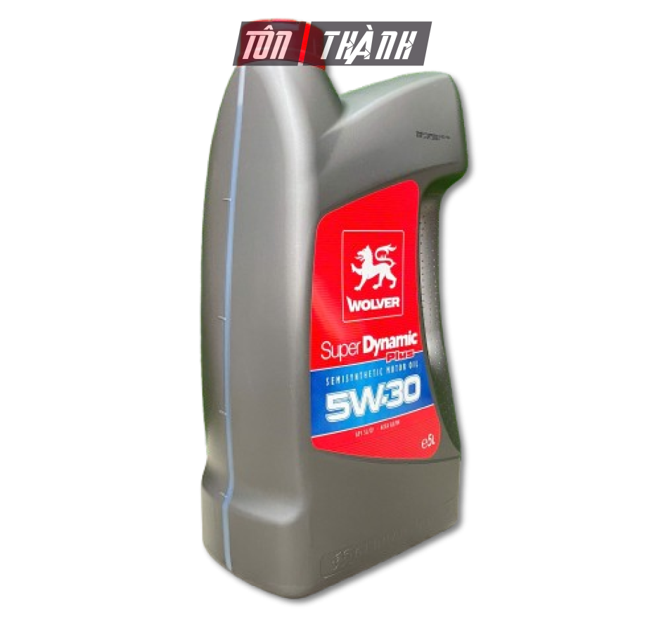 Dầu Nhớt Ô Tô Cao Cấp Wolver Super Dynamic 5w30 (5 Lít)