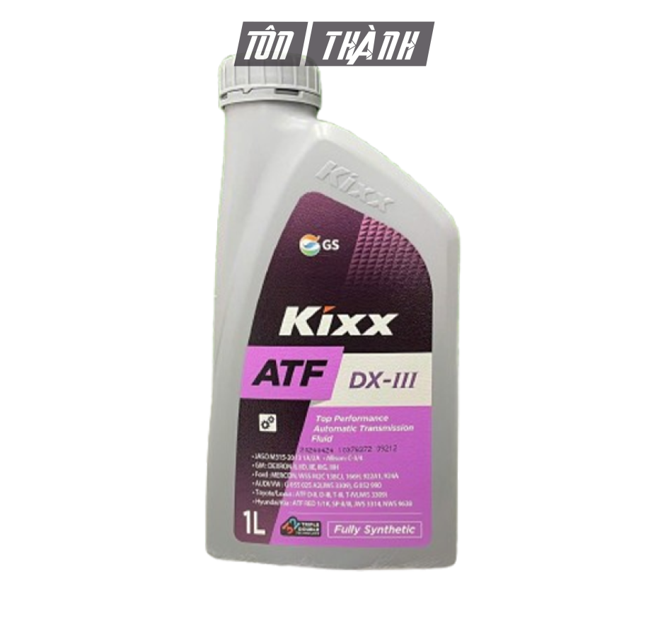 Dầu Hộp Số Tự Động KIXX ATF DX-III (1 Lít)
