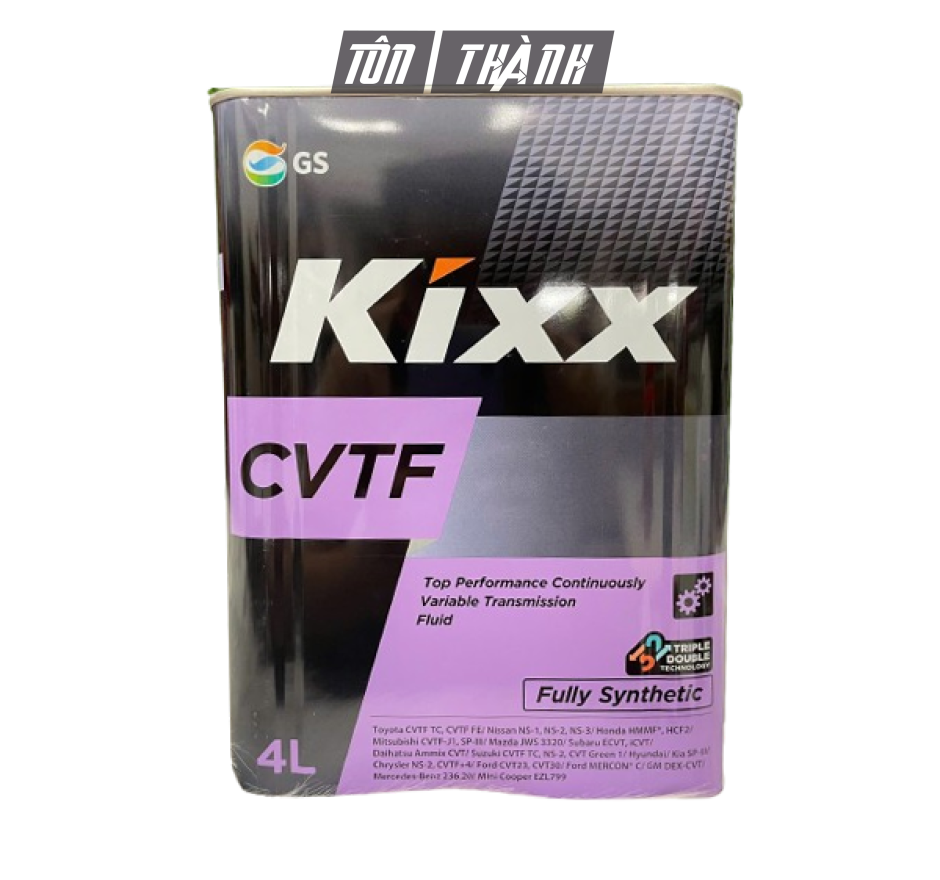 Dầu hộp số tự động vô cấp KIXX CVTF (4 Lít)