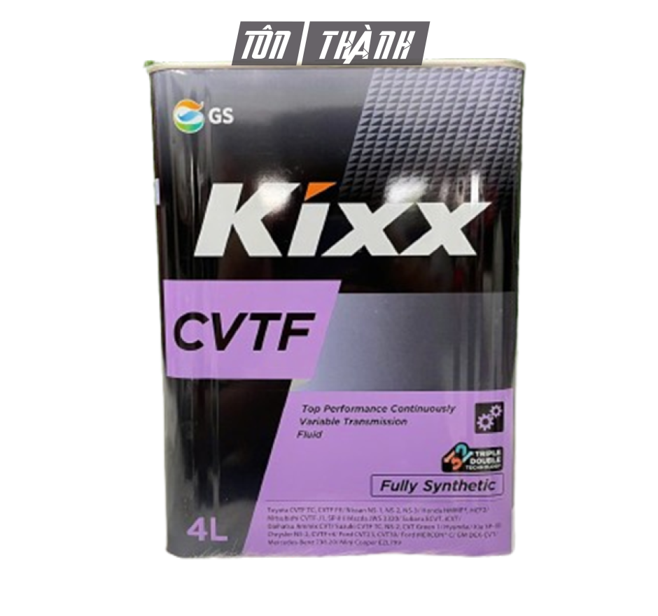 Dầu hộp số tự động vô cấp KIXX CVTF (4 Lít)