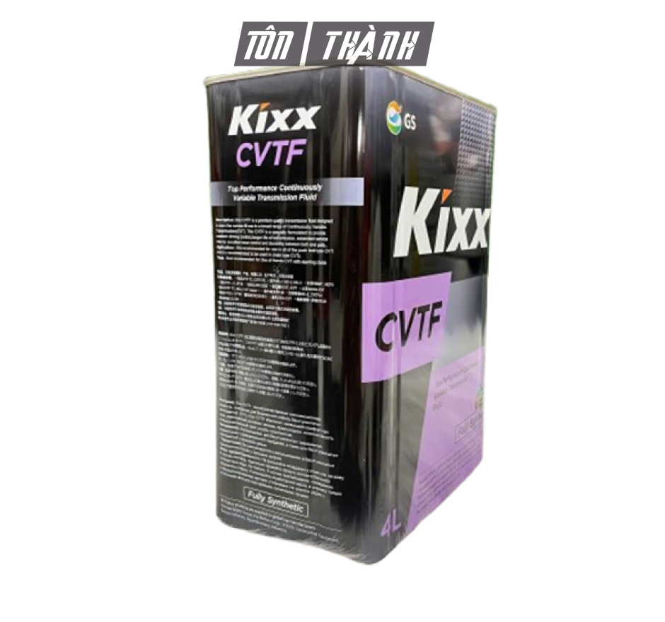Dầu hộp số tự động vô cấp KIXX CVTF (4 Lít)