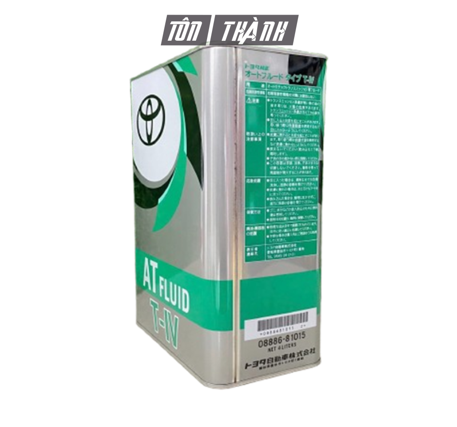 DẦU HỘP SỐ TỰ ĐỘNG TOYOTA TYPE T-IV AT FLUID (4 Lít)