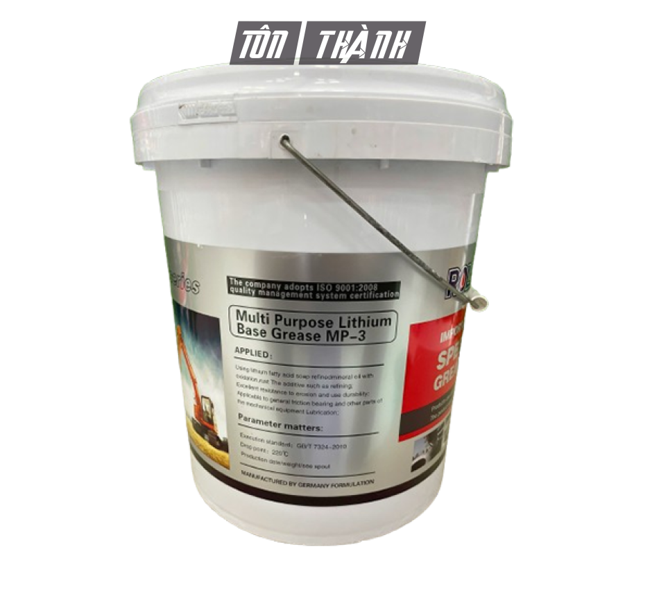 Mỡ Bôi Trơn ROLLESTER Chịu Nhiệt Tốt xô 15kg ( màu xanh )