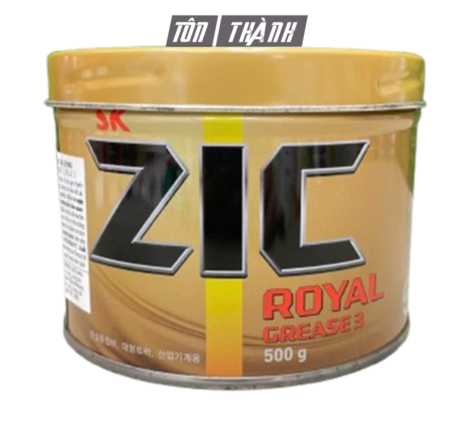 Mỡ bôi trơn đa dụng ZIC ROYAL GREASE 3 (500g) nhập khẩu Hàn Quốc
