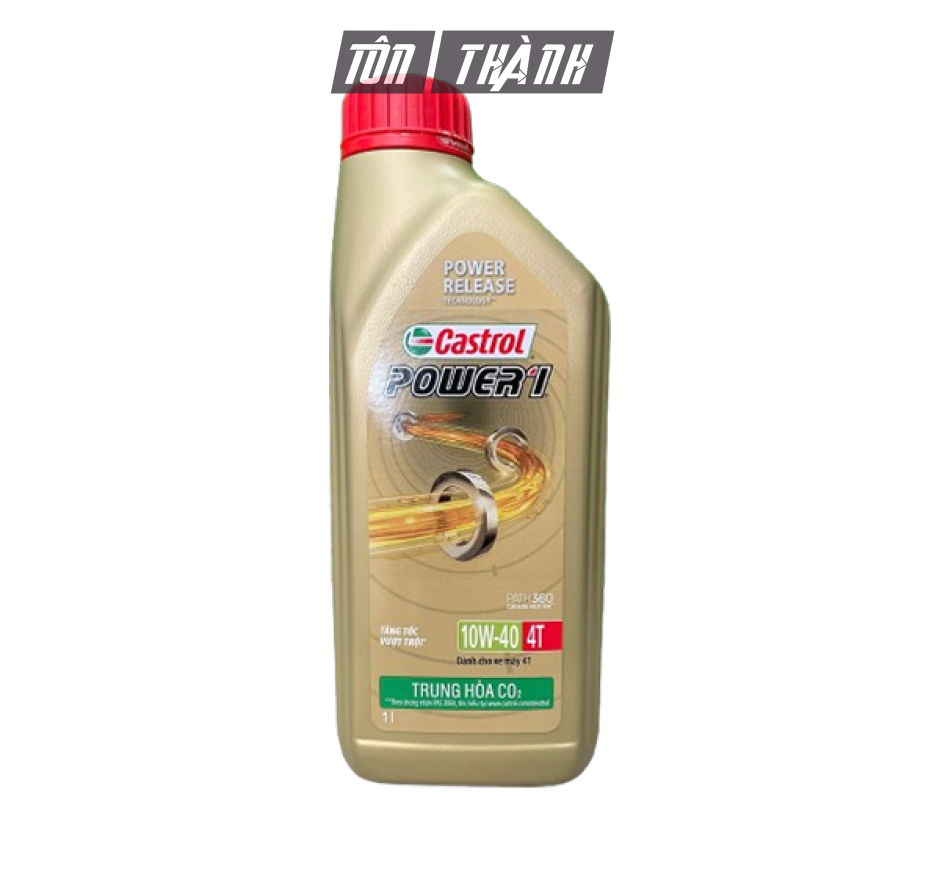 Dầu nhớt xe số Castrol POWER1 10W-40 (1 lít)
