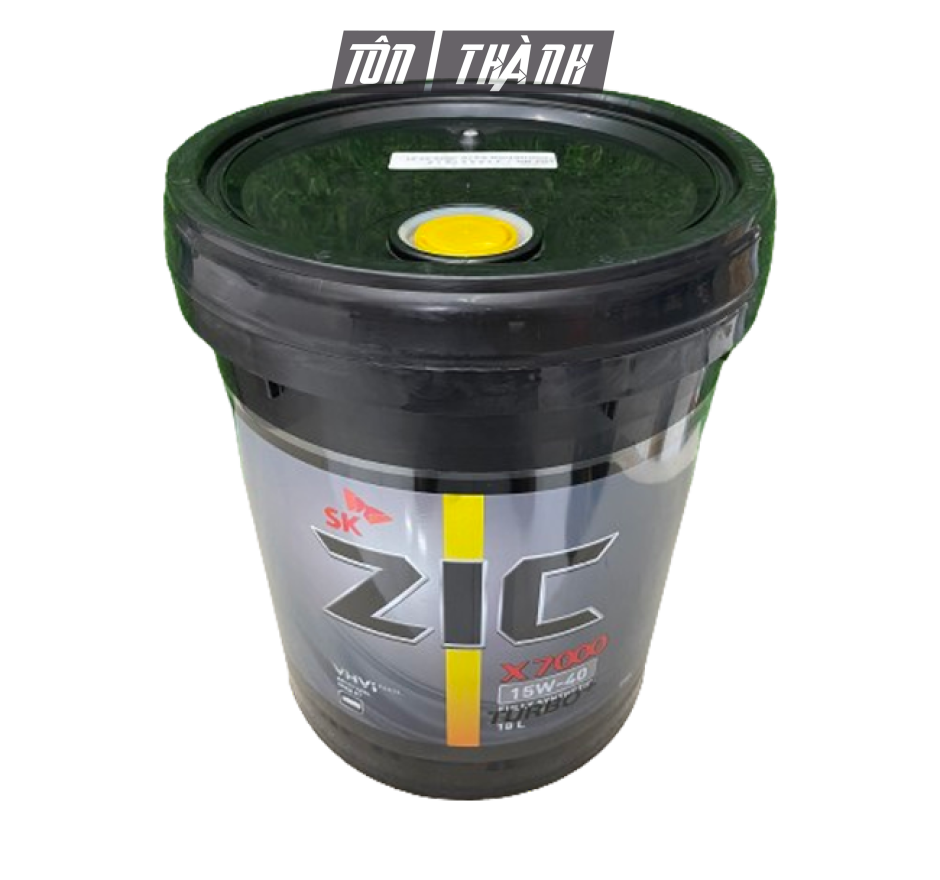 DẦU NHỚT XE TẢI NẶNG SK ZIC X7000 15W40 (18 LÍT)