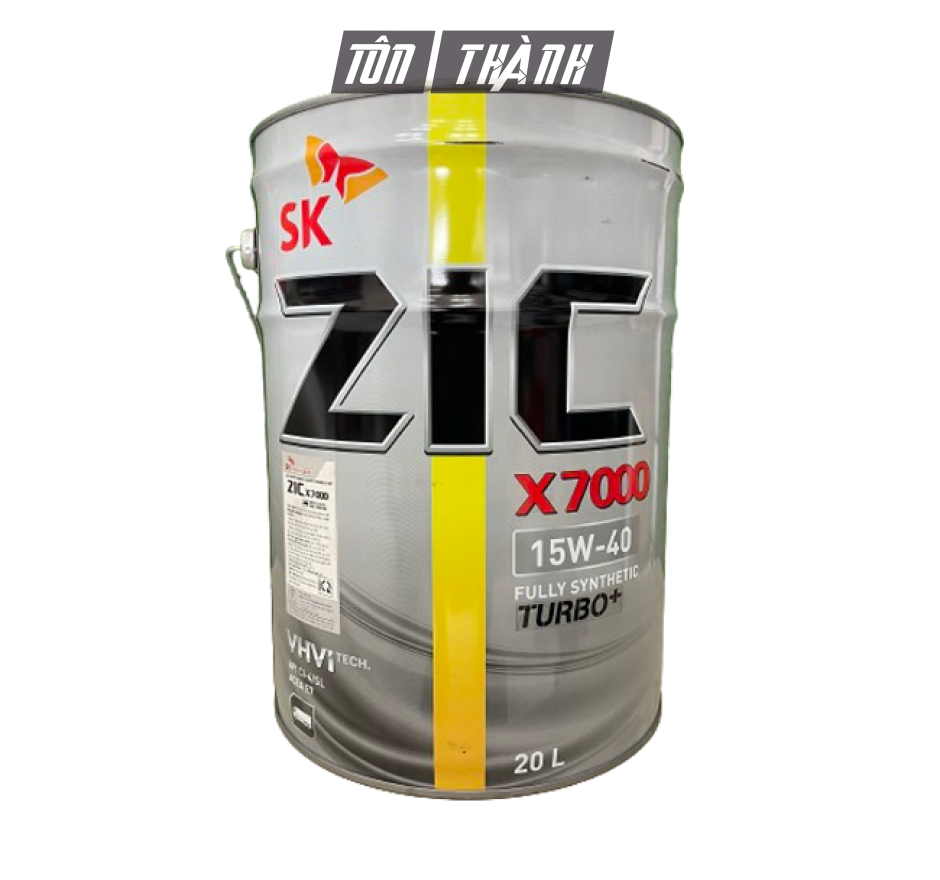 DẦU NHỚT XE TẢI NẶNG SK ZIC X7000 15W40 (20 LÍT)